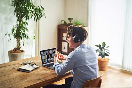 Miniatura 4 de Sony Wh1000xm4 - Auriculares Inalámbricos Noise Cancelling Bluetooth, Alexa Google Assistant, 30 H De Batería, Para Trabajar En Casa, Micro Manos Libres , Negro, Talla Única