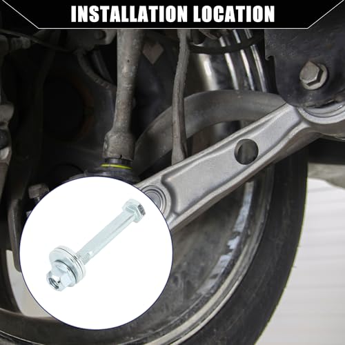 Hihaha Keilnutenwinkelbolzensatz Nr. 418256 für Dodg Ram 1500 1994-1999 / Vordere untere Sturzschraube/Langlebig / 1 Satz