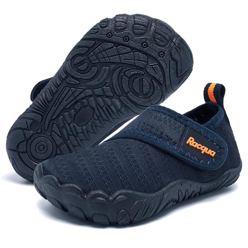 Racqua Toddler Boys Girls Baby Water Shoes Quick-Dry Lightweight Outdoor Sports Swim Shoes(Baby/Toddler)