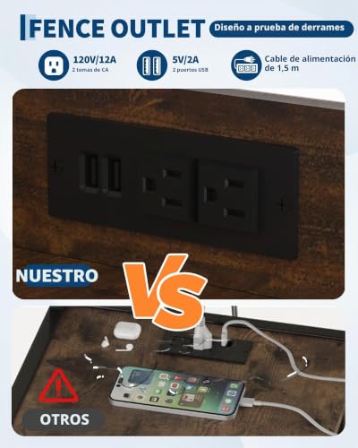 Miniatura 8 de Zstar Mueble Bar, Vitrina Para Vinos De Mdf Curvado Con Luces Led, Vitrina Independiente De 4 Niveles Con Puerta De Cristal Para Bar En Casa Marrón.