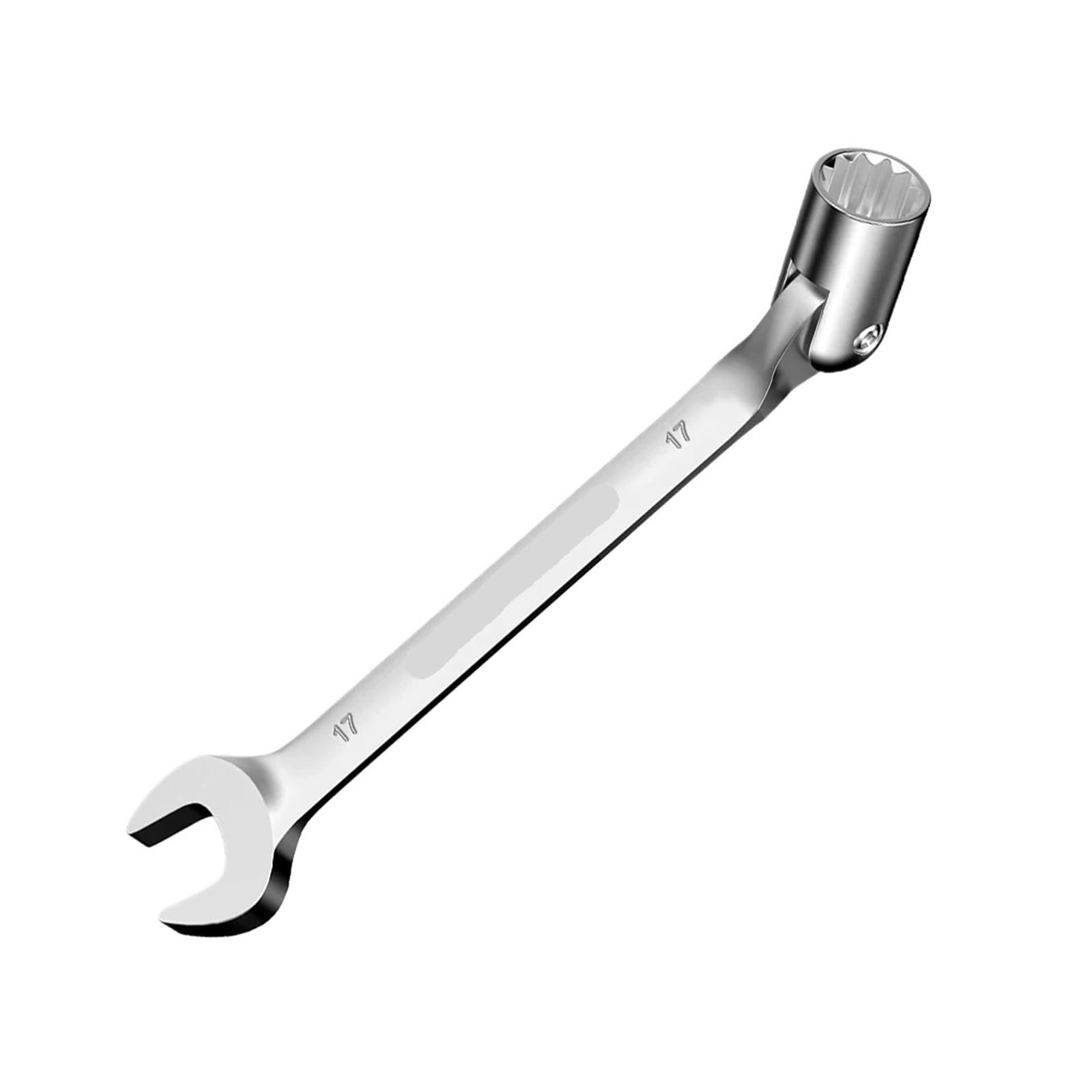 Gsfhjrq 1Pcs-17Mm 8Mm-19Mm Swivel Head Socket Spanner Combination Wrench Car Repairing Tool(1Pcs-17Mm)