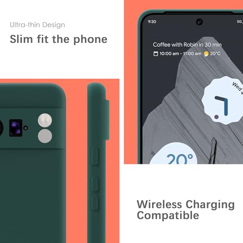 YATWIN Compatibile con Cover Google Pixel 8 Pro