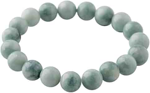 Amazon | （10mm玉・15cmサイズ） プレミアム 糸魚川天然翡翠