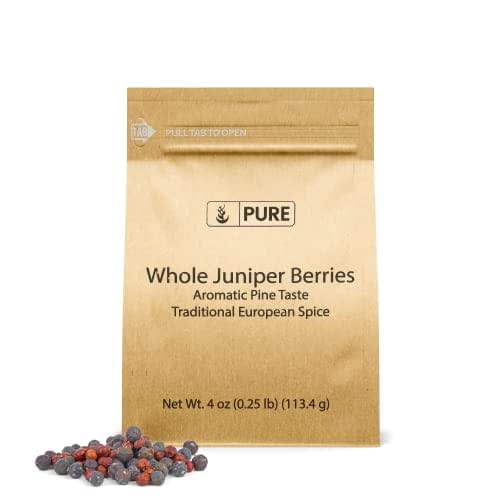Pure Original Ingredients Whole Juniper Berries (4 oz) Whole Seed