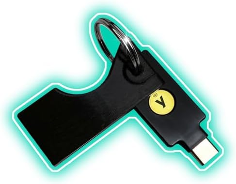 Cover Case Keychain for Yubikey 5C NFC