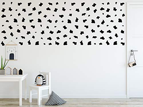 Vinilo Decorativo Animal Negro Pack 104 Piezas miniatura 5