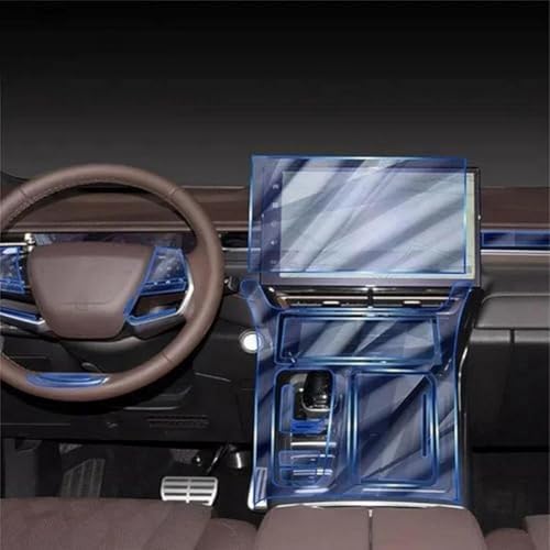 Protector de coche de TPU transparente consola central Wey Coffee 01 2