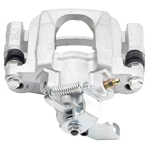 Image of TRQ Rear Left Brake Caliper with Mounting Bracket Driver Side
