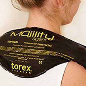 Torex Mojility - Hot and Cold Therapy Flat Pack - Reusable Gel Ice Pack (Cervical Black 2 x 6.5). - Thumbnail 4