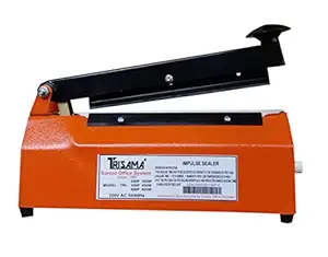 TRISAMA Sealing Machine, Impulse Sealer,Packing Machine, Plastic Pouch Packing Machine Hand Held Heat Sealer (200 mm)