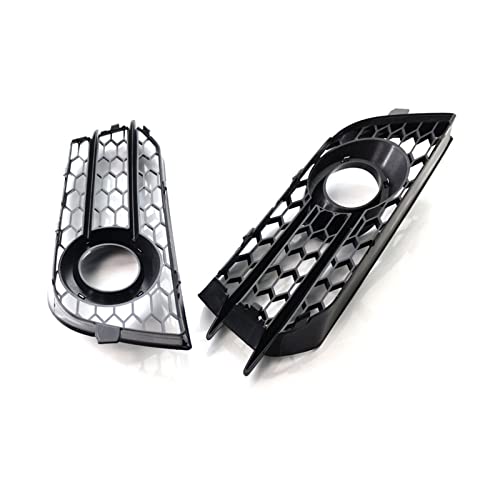 Grille de phare antibrouillard Audi A1 8X0807681A 8X0807682A calandre nid d'abeille