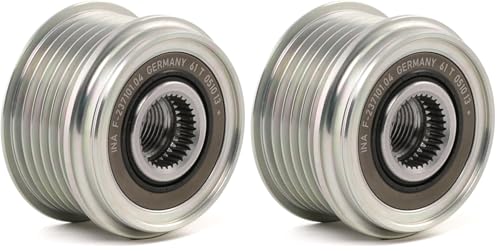 Rueda libre de alternador INA 535 0063 10 de recambio para motor de coche (paquete de 2 unidades)