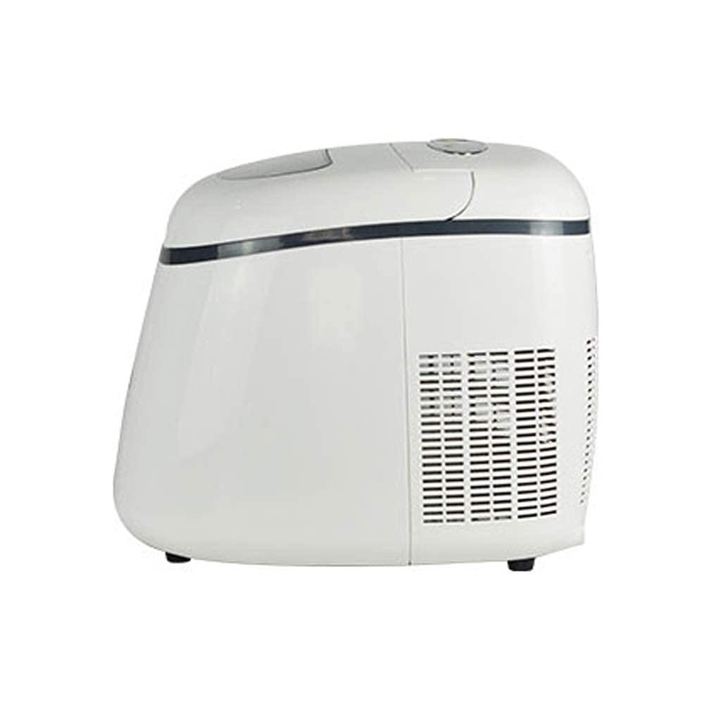 Ice Maker Machine Portable Counter Top Electric Ice Machine Silent Easy Operation 26Ibs(12Kg) Ice in 24 Hours Including Scoop and Water Cup qujunji