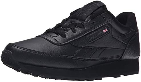 Reebok Women Classic Renaissance Sneaker, Black/Dark Heather Grey/Solid Grey, 11 Wide