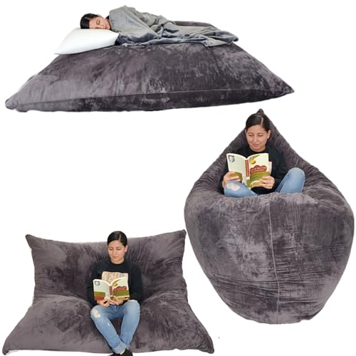 Sleep Touch - Crash Pad, Multipurpose Chair Bed for Adults and Kids, Stylish & Comfy, Adjustable, Ideal for Lounging, Sleeping, Living Room and Bedroom, 40 LBS High-Density Foam Made in USA.