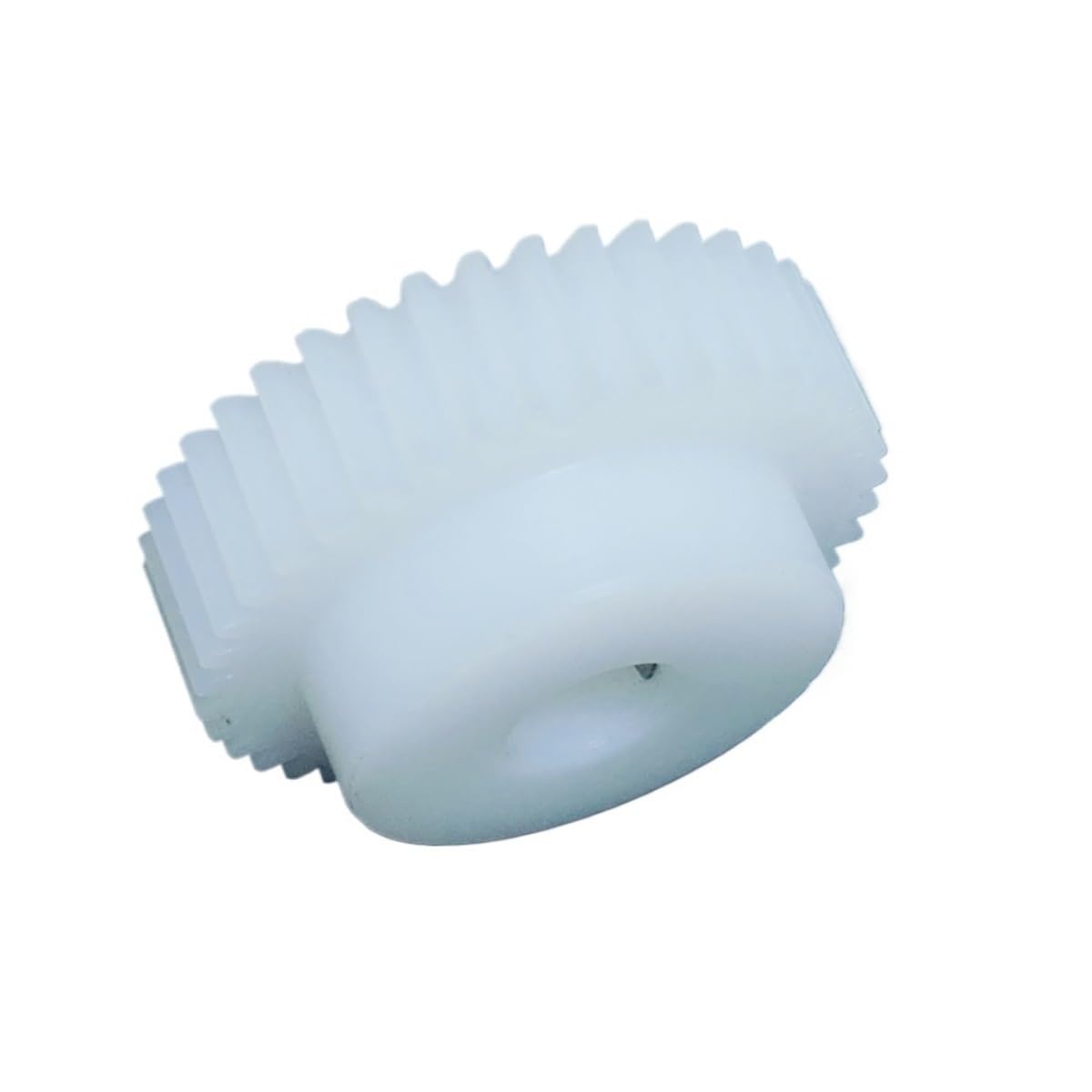 Cylindrical Drive 1pcs 0.8 Module 68 Teeth Plastic Spur Gear with Step 56mm Diameter Straight Teeth Cylindrical Gear 0.8M 68T POM Pinion Rack Machinery(6.35mm BORE)