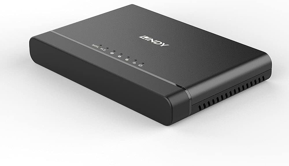Lindy USB 3.2 Type C to M.2 NVMe &SATA SSD Clone Station