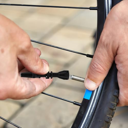 Tapas de válvula para bicicleta GALPADA 40 mm miniatura 7