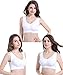Prettywell Women's Sleep Seamless Cozy Lounge Wireless Bras with Removable Pads 1 & 3-Pack WA38