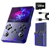 R40 Retro Handheld Game Console - Open Source System,3.5' IPS Screen, 18,000+ Classic Games, 128G TF Card...