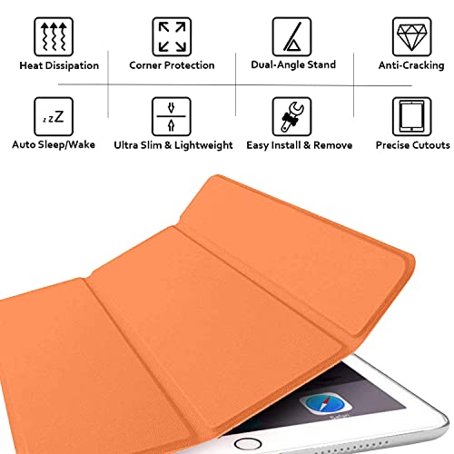 Image of DuraSafe iPad Pro 12.9 inch 4th Gen 2020 Cover A2229 MY2H2HN /A MY2J2HN /A A2069 MXAT2HN /A MXAV2HN /A MXAU2HN /A MXAW2HN /A A2233 MY3K2HN /A MY3J2HN /A MXFY2HN /A MXG12HN /A MXFX2HN /A MXG02HN /A - Orange