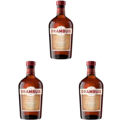 Drambuie Uísque licor, 1 L (embalagem de 3)