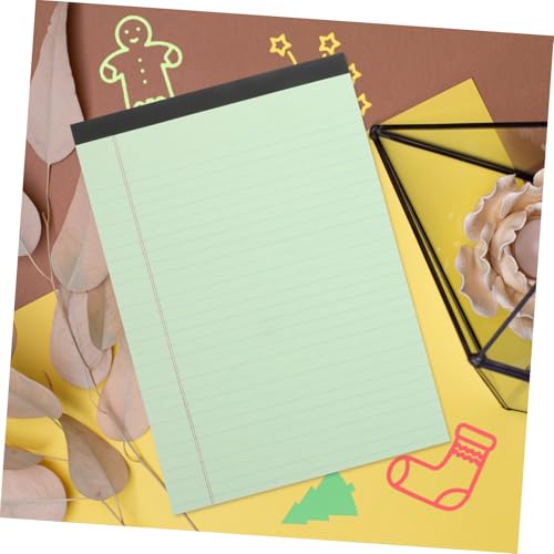 Bloc-notes ligné détachable pack de 4 petits calepins de notes pour liste de courses et bureau - 5