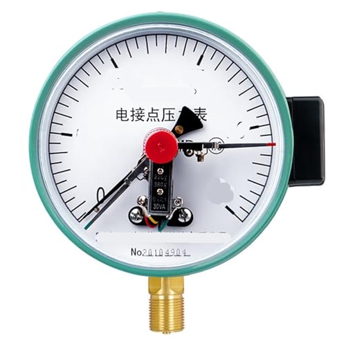 Manomètre à contact électrique YXC 150 avec alarme double limite pour sécurité circuit d'eau