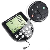 HomeVortex Sports Performance Rowing Machine Monitor Digital Counter LCD Display Electronic Distance Time Calorie Speed For Water Resistance Rower - Image 2