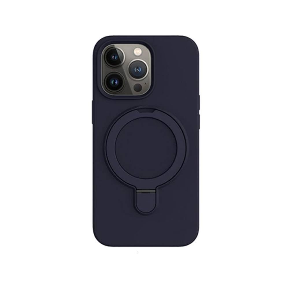 Coque silicone magnétique iPhone 13 Pro Max finition métal L7 - 7