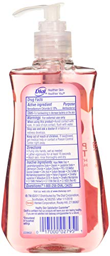 Dial Pomegranate & Tangerine Antibacterial Hand Soap With Moisturizer 7.5 Oz. (Pack Of 4) #TOP1