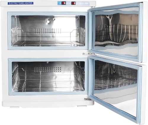 Chauffe-serviettes double porte pour éviter le refroidissement des linges de spa - 3