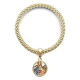 Feature: -ein Kreis Anhänger Design .; -Hochwertiger Edelstahl: nicht rostend, robust und langlebig .; - Hochglanzpolierte glatte Shinny-Oberfläche: schön und angenehm zu tragen .; -Einfaches Design mit klassischer Goldfarbe: geeignet für verschiedene Anlässe wie Partys, Jubiläen oder Feiern .; - Ein ideales Schmuckgeschenk für Frauen, perfekt für das Jubiläum, den Valentinstag, den Muttertag oder besondere und süße Anlässe.