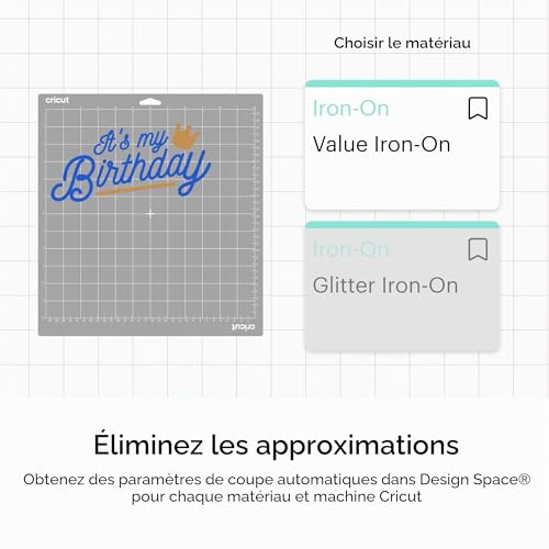 Vinyle thermotransfert Cricut à échenillage facile pour textiles - 6