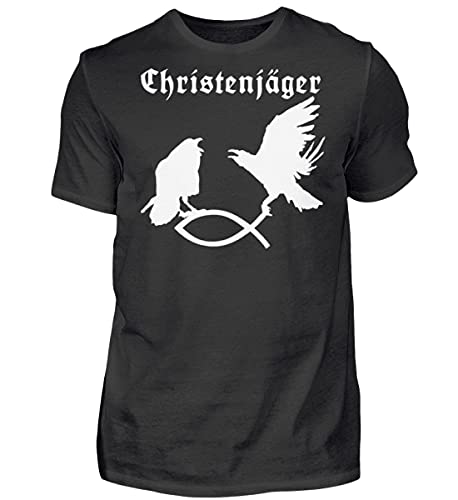 T-shirt Hugin et Munin coupe ample XXXXL style viking pour vos sorties quotidiennes