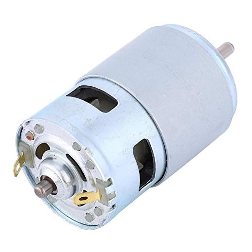 12V 60W Miniaturmotor ， 4000 U/min Großer Drehmomentmotor ， Hochleistungs-Micro-DC-Motor Kugellagerwelle Geräuscharmer Minimotor ， für Autowaschpumpe, Sprühgerät, Elektrowerkzeuge