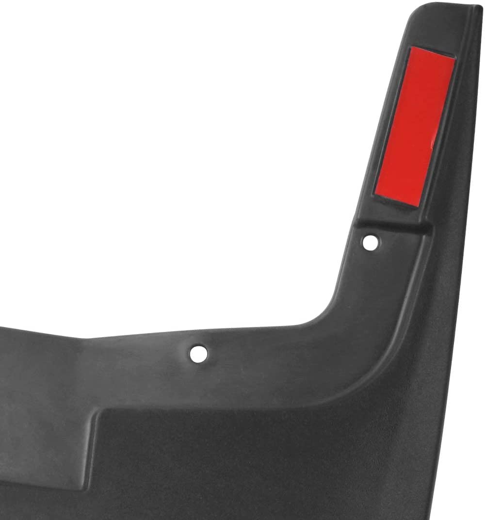 Tecoom Mud Flaps Splash Guards Compatible with Ford F150 2015-2019 Without Wheel Lip Molding Front and Rear 4psc Set ABS Molded