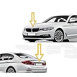 ✔Material: metal NMDNNJ 1 Pieza 82mm / 74mm Emblema De Coche Insignia Capó Delantero Trasero Maletero Logotipo para E46 E39 E38 E90 E60 Z3 Z4 X3 X5