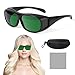 Morfone Red Light Therapy Infrared Eye Protection for Therapy Lamp Full Body & Face