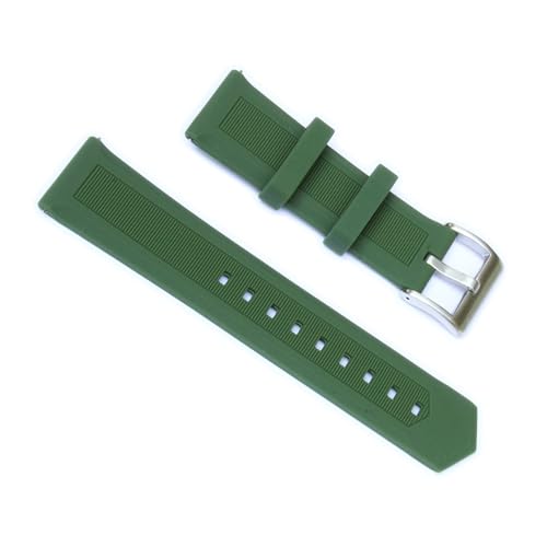 Image of WAMD Quick Release Silicone Rubber Watch Straps - Mercury - 18mm, 20mm, and 22mm Watch Straps for Watches.