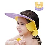 Multifunción: pueden proteger los ojos y las orejas del niño del agua durante el baño, mantener la cara y los ojos del niño libres de pelo durante el corte de pelo, también se puede utilizar como un escudo solar.