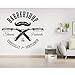 Produktbild JXND Barbershop Herren Bart Frisur Salon Wandfenster Aufkleber Retusche Mode Friseur Friseur Schere Barbershop Vinyl Aufkleber 70x63cm