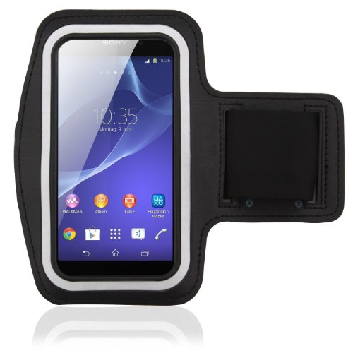 Iwotou Protective Gym Running Jogging Sport Armband Case for Sony Xperia Z2