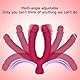Vibrator Dildo Sexspielzeug U Shaped Vibrator Doppeldildo Prostata Massagestab Klitoris Sex Toyset für Frauen und Paare mit 10 Vibrationsmodi Anal Vibratoren Leises und Starkes G Spot Massagegerät