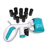 Animood - Pala compacta recoge excrementos de perro + 165 bolsas de recuperación de excrementos