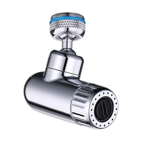 Toega Sink Faucet Aerator,2-FlowBig Angle Water Saving Dual Function, with Gasket Faucet Replacement Part - 55/64 Inch-27UNS Female Thread Cover