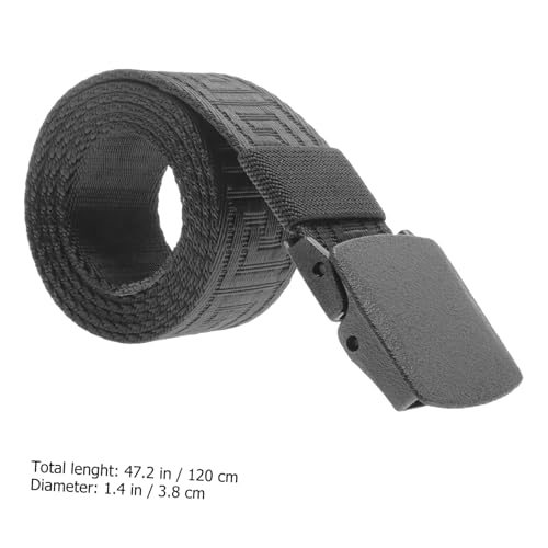 Beaupretty Outdoor Men's Waist Belt Reusable Camping Belt with Buckle Comfortable Smooth for Casual and Formal Wear for Friends2