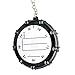 QHALEN Golf Score Counter 18 Holes Golf Score Stroke Shot Counter Keeper Round Scoring Tag with Clip Keychain (Silver)