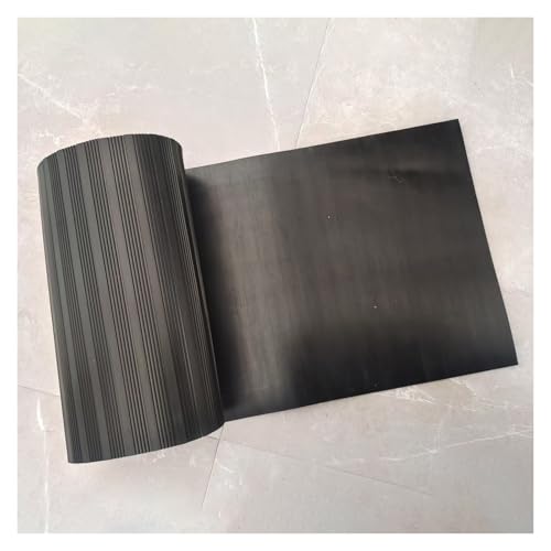 ZJKXJH Black Insulating Floor Mat for Electrical Safety, Commercial Insulated Rubber Mats Cuttable, Large Dielectric Matting for Substation Distribution Room(LxWxT 11' x 3 1/5' x 1/3