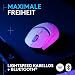 Logitech G G309 LIGHTSPEED kabellose Gaming-Maus, leicht, LIGHTFORCE-Hybridschalter, HERO 25K-Sensor, über 300 Stunden Akkulaufzeit mit AA-Batterie, 6 programmierbare Tasten, PC und Mac - Weiß